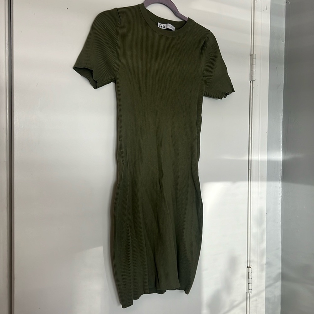 Zara tee shirt dress
